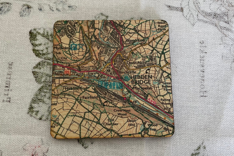 OS Map Fridge Magnet