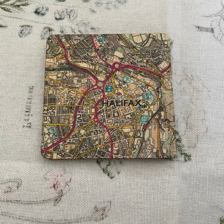 OS Map Fridge Magnet