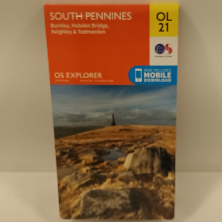 South Pennines OS Map