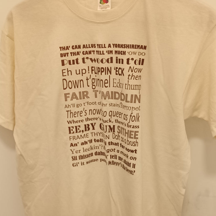 Yorkshire Dialect T-shirt