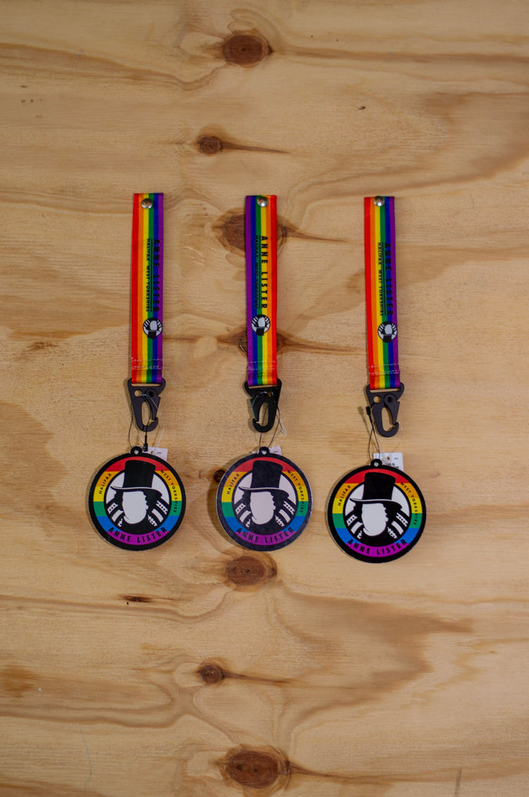 Anne Lister of Halifax key chain lanyards