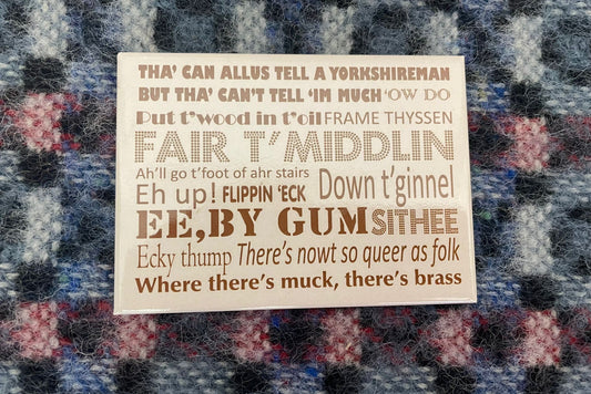 Dialect Fridge Magnet