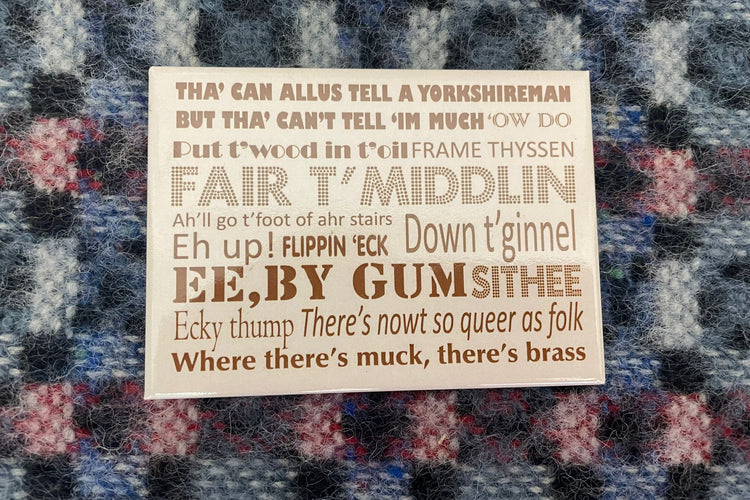 Dialect Fridge Magnet