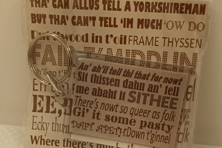 Yorkshire Dialect Keyring