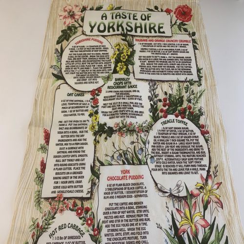 'A Taste of Yorkshire' Tea Towel